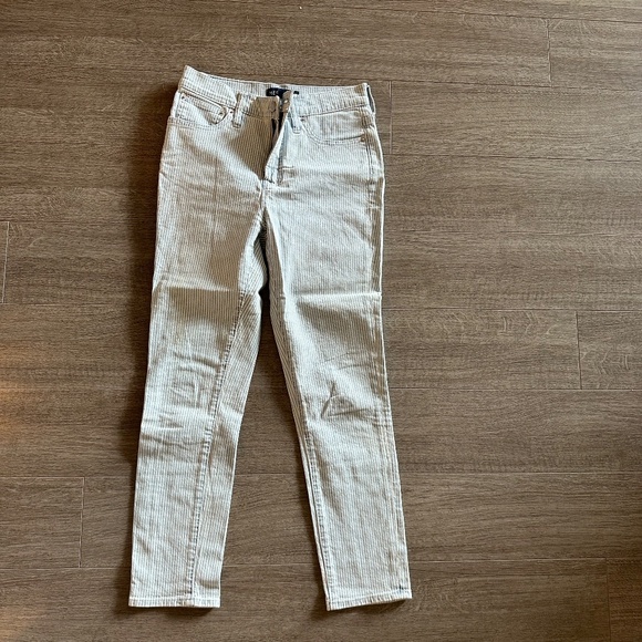 J. Crew Factory 10" highest-rise skinny jean with piper stripe - 25 - Picture 2 of 4